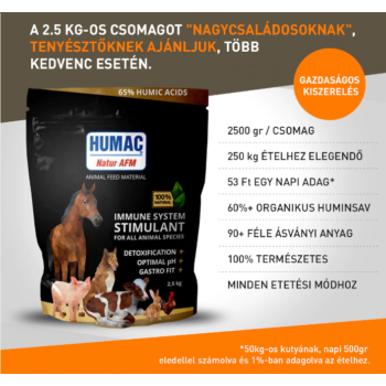 HUMAC® Natur AFM 2,5 kg ("nagycsaládos" kiszerelés)