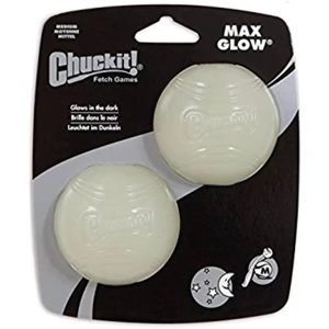 Chuckit! Max Glow 2 db - Sötétben Világító Labda M