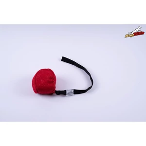Dogtech francia labda piros 10 cm átmérőjű