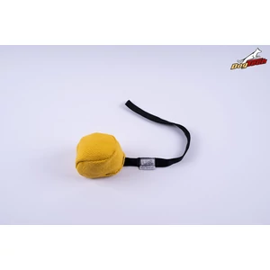 Dogtech francia labda sárga 10 cm átmérőjű