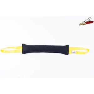 Dogtech Színes hurka 6x40 cm 2 füles fekete