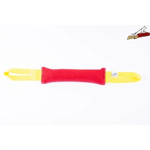 Dogtech Színes hurka 6x30 cm 2 füles piros