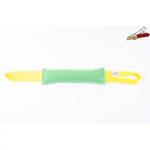 Dogtech Színes hurka 5x25 cm 2 füles zöld