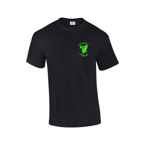 Swatdogs fekete póló neon zöld nyomással