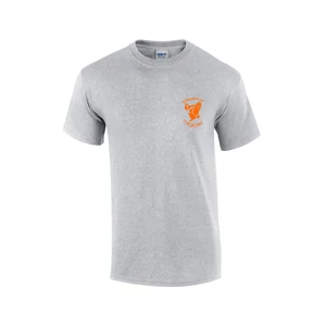 Swatdogs sport grey póló neon narancs nyomással