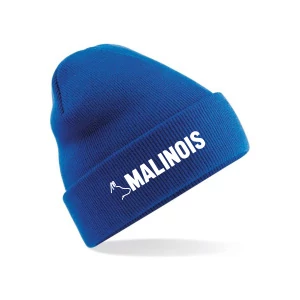 Téli sapka kék Malinois