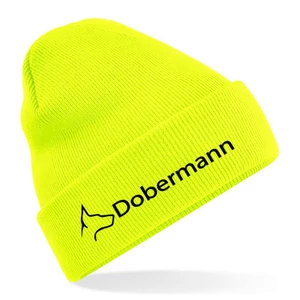 Téli sapka neon Dobermann