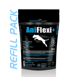 Aniflexi+ csúcs ízületvédő, porcerősítő kutyáknak 550g – gazdaságos utántöltő tasak